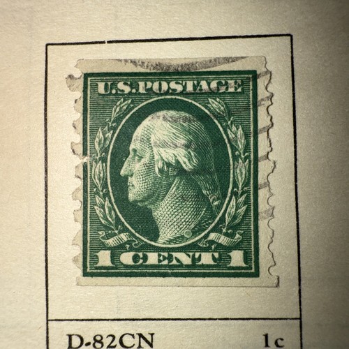USA 1912 - 1915 POSTAGE STAMPS SMALL COLLECTION PAGE 1 - Picture 19 of 23