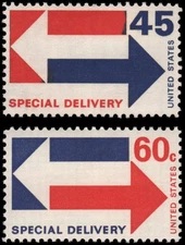 US #E22-E23 MNH Special Delivery