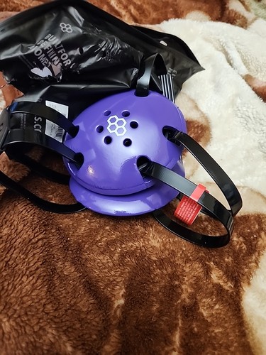RUDIS 2.0 ELITE HEADGEAR - Purple Youth - Picture 3 of 3