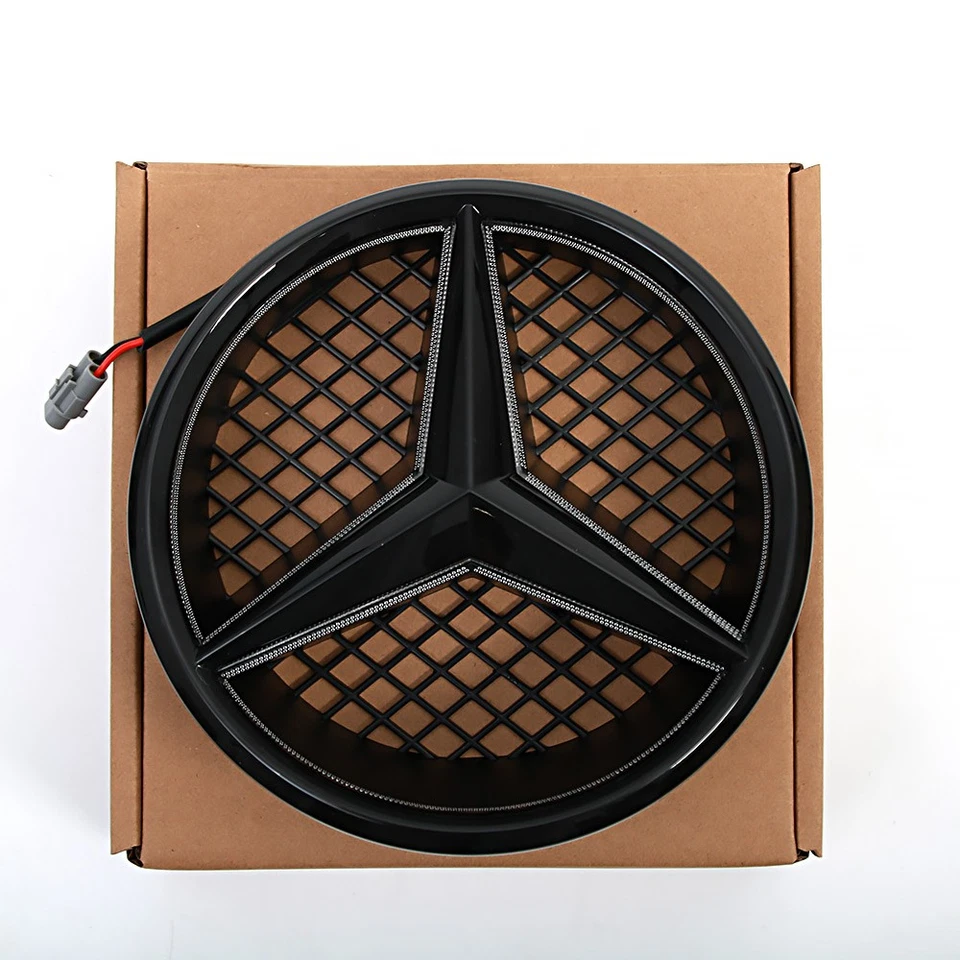 Front Bumper Grille Grill For 2008-2014 Mercedes Benz W204 C200 C250 C300 C350 - Image 4 of 4