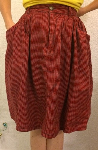 Falda vintage Hang Ten 1970 talla 13 XS - Imagen 4 de 5