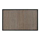  Washable Non Skid Kitchen Rugs and Mats Doormat, Absorbent 17" x 29" Black