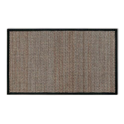 Washable Non Skid Kitchen Rugs and Mats Doormat, Absorbent 17" x 29" Black - Bild 1 von 6