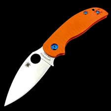 Spyderco Sage 5 C123PBK Compression Lock Folding Knife w/ S30V Steel - 2 options
