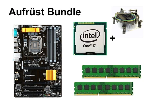 Aufrüst Bundle - Gigabyte Z97P-D3 + Intel Core i7-4770S + 4GB RAM #100612