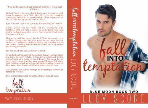 Fall into Temptation: A Small Town Love Story (Blue  