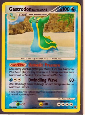 2007 GASTRODON East Sea 8/132 D&P SECRET WONDERS POKEMON