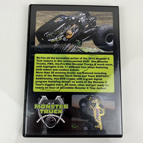 Monster X Tour 2012 (DVD) Monster Trucks, Freestyle Motocross - Excellent! - Foto 2 di 6