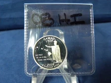 2008 S SILVER GEM PROOF HAWAII STATE QUARTER 90% SILVER FREE SHIP