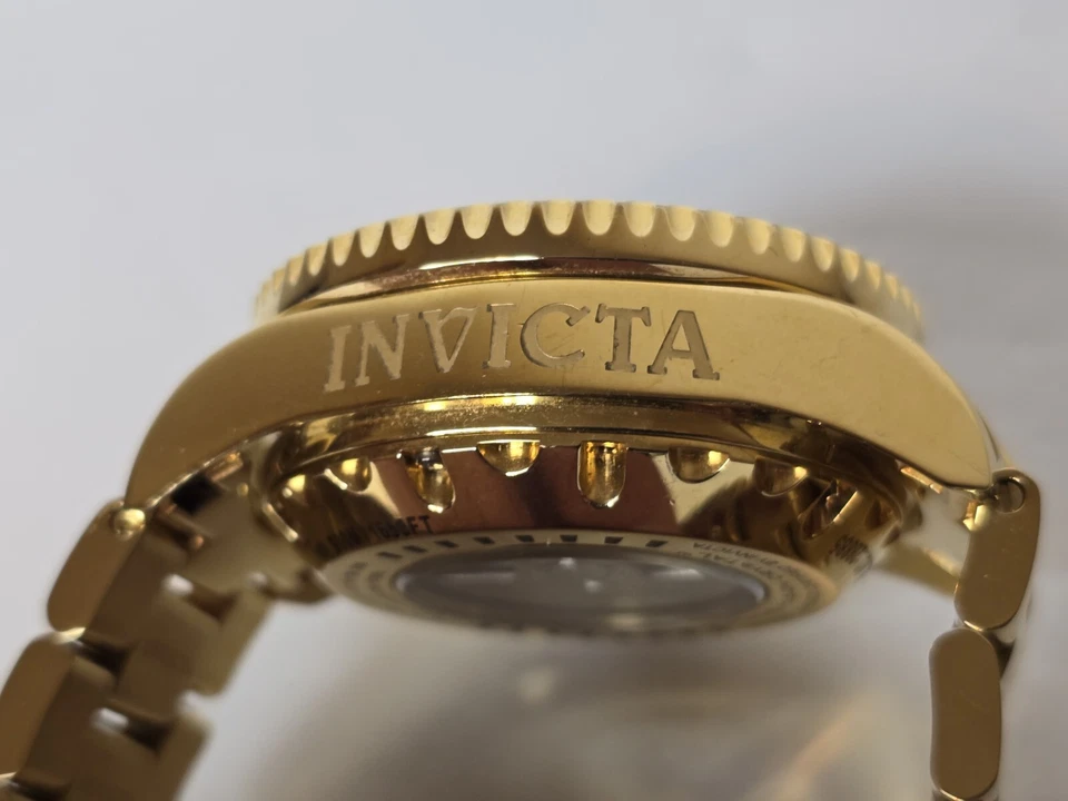 Reloj Cronógrafo Automático Invicta Reserve Diamond Pro Diver Oro 47mm 28885 Foto 3 de 4