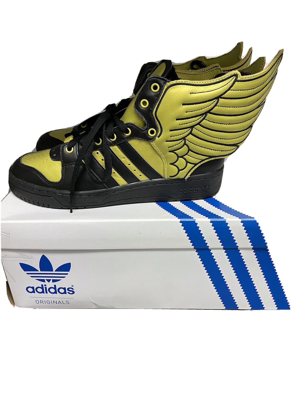 adidas Jeremy Scott JS WINGS 2.0 Metallic Gold Black #G44824 Size 11US 885582443571 | eBay