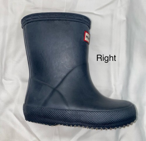 Hunter Kid's First Classic Rain Boot Matte Navy Blue US 6/7 - Picture 11 of 15