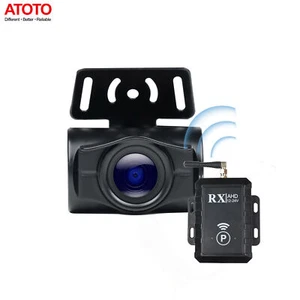 ATOTO Caméra de sauvegarde sans fil 140° AHD 720P NightVision Parking pour voiture/SUV/Truck