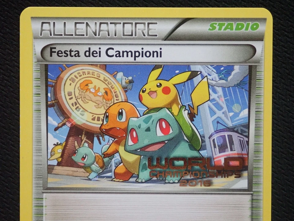 CHAMPIONS FESTIVAL XY176 - POKEMON WORLD CHAMPIONSHIPS 2016 PROMO CARD ITALIAN - Image 2 of 4