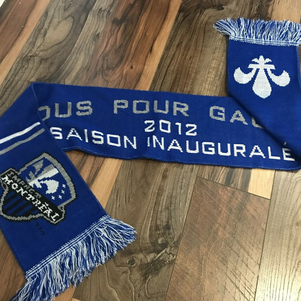 impact montréal scarf foulard IMFC saison inaugural season 2012 MLS soccer -flag - Image 4 of 4