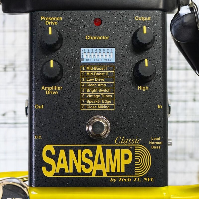Tech 21 SA1 SansAmp Classic Analog Guitar Tone Pedal Amp Tech 21 SA1 SansAmp Classic Analog Guitar Tone Pedal Amp