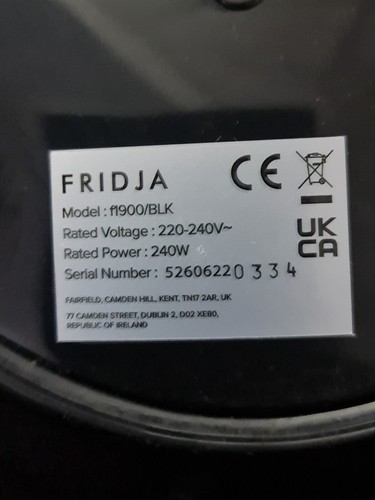 FRIDJA F1900 Rotierender Wischer Orange für Fridja Obst und Gemüse Entsafter - Bild 4 von 4