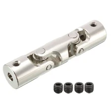 Motor Coupling D16mm x L58mm Universal Joint 10mm to 10mm Model Cars Boats
