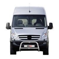 FrontbüGel FrontschutzbüGel FüR Mercedes Sprinter 2006-2014 Mit ABE Stahl Silber