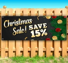 CHRISTMAS SALE SAVE 15% Advertising Vinyl Banner Flag Sign Many Sizes USA