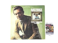 Ray Price Authentic Hand Signed Vinyl Record For The Good Times Country JSA COA Ray Price Authentic Hand Signed Vinyl Record For The Good Times Country JSA COA