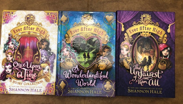 Lot of 3 EVER AFTER HIGH Series books by Shannon Hale eBay