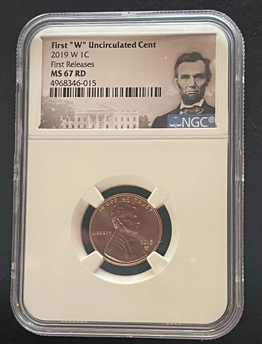 2019 W 1C LINCOLN CENT UNCIRCULATED NGC MS67 RD FIRST Releases