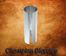 ORIGINAL SEATPOST SHIM ID/25.4MM OD/26.8MM LENGTH/80MM W/LIP SILVER.
