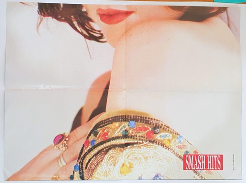 MADONNA Smash Hits Magazine 1989 Giant fold out poster Australia Vintage 1927 - Picture 6 of 14