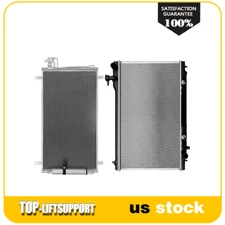 Replacement Fits 2003 2004 2005 2006 2007 Infiniti G35 AC Condenser and Radiator