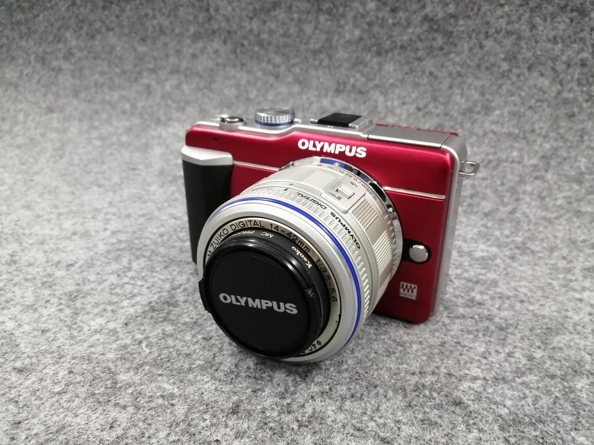 【ジャンク品】OLYMPUS オリンパス PEN E-PL1 OLYMPUS PEN ミラーレス オリンパス ペン Lite E-PL1 シャンパン