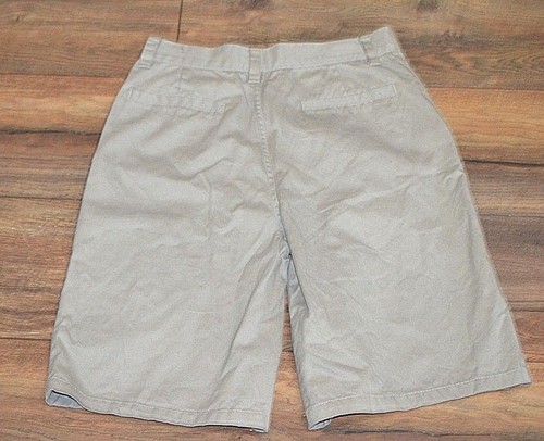 Boys Zone One Khakis Shorts School Wear Size 14 Uniform Shorts - Picture 2 of 2
