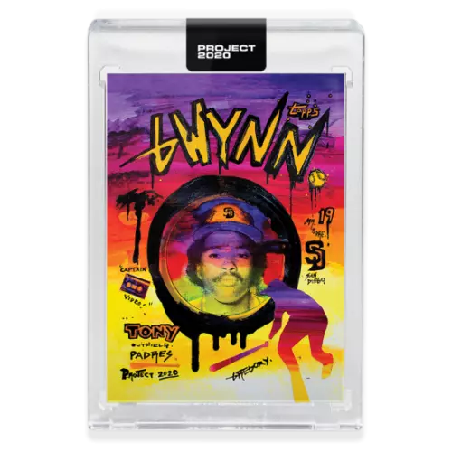 Topps PROJECT 2020 Card 135 - 1983 Tony Gwynn by Gregory Siff