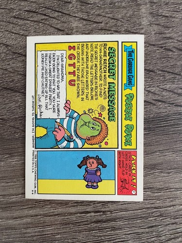 1988 Garbage Pail Kids Series 13 U-Pick GPK 13th Series - Picture 44 of 220