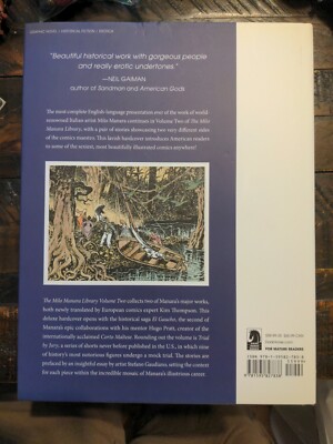 The Manara Library Volume 2 Hardcover First Edition Milo Manara