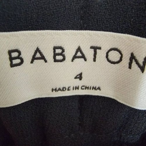 Pantalones Babaton Pantalones Conan Negros Rayas Laterales Aritzia Mujer Talla 4 Bolsillos Joggers - Imagen 3 de 6