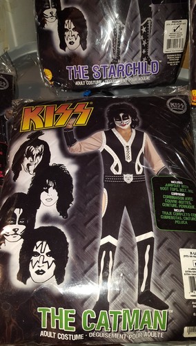 Officially licensed Kiss the Demon/Spaceman/Catman/Starchild Adult Costume New - Picture 10 of 16