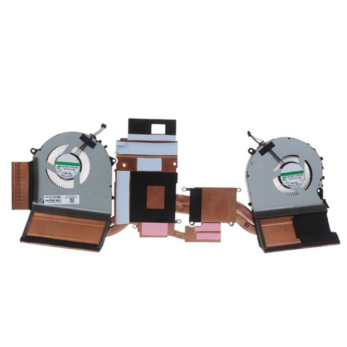 CPU GPU Radiator Cooling Fan with Heatsink for OMEN 17-CB L62864-001 Replacement - Afbeelding 12 van 15