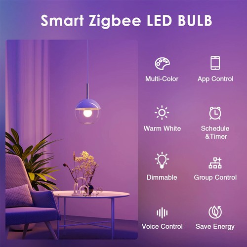 1Pack Smart 18W E27 RGB LED light Bulb Dimmable for Amazon Alexa/Google Home - Picture 10 of 13