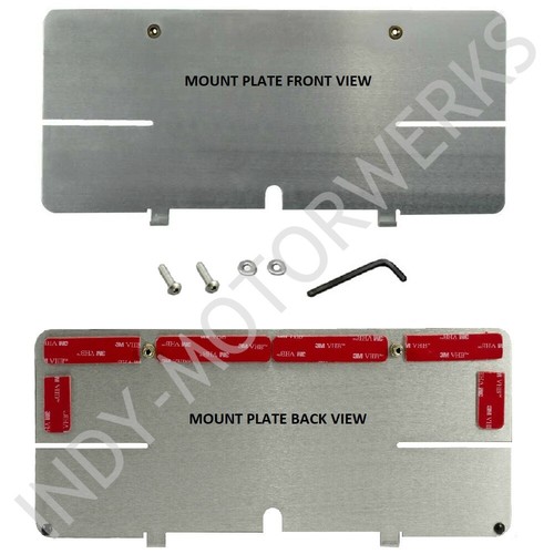 C6 CORVETTE REAR LICENSE PLATE FRAME IN GM CYBER GRAY PAINT FITS ALL 05-13 - Picture 2 of 5