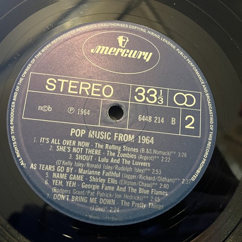 [ROCK/POP]~EXC LP~VARIOUS ARTISTS~Pop Music From 1964~[1982~MERCURY]~UK Import~ - Picture 5 of 5