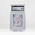 Pokemon Mewtwo #150 Merlin Sticker Series 1 Topps - CGC 9.5 - POP 5