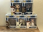 Beauty & The Beast Funko Pop! Lot Of 5 Disney Belle Beast Cogsworth Mrs Potts