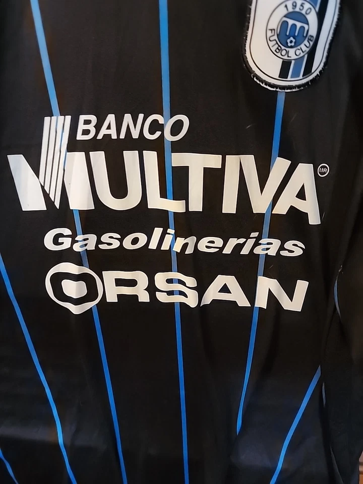 Camiseta de Fútbol Querétaro #20 México Azul Negra Talla XL XLarge Foto 3 de 4