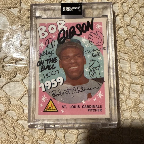 Topps Project 2020 Bob Gibson St. Louis Cardinals #46 Sophia Chang