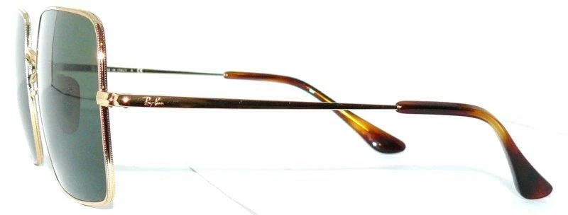 Ray Ban SONNENBRILLE GOLD GRÜN Square RB 1971 9147/31 DAMEN BRILLE HERREN 1972 - Bild 3 von 4