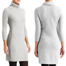 Athleta Spotlight Merino Wool Cowl Neck Knit Sweater Dress XS