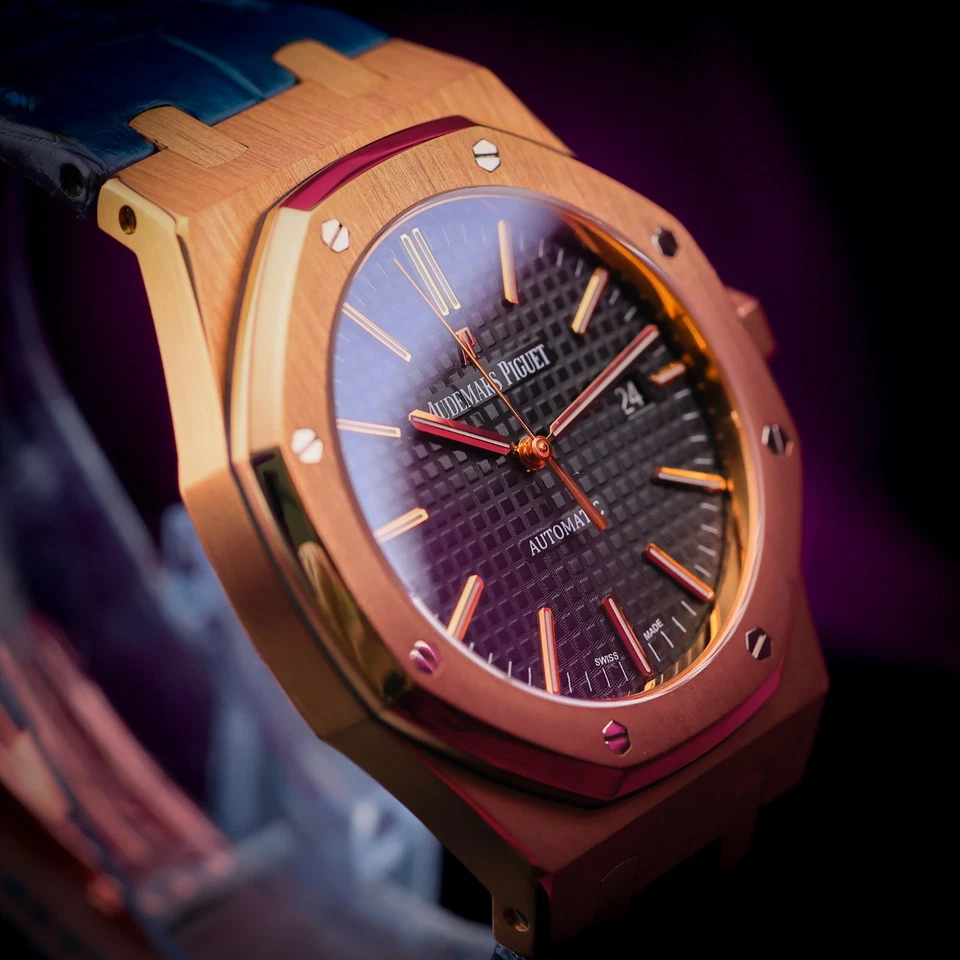 Audemars Piguet Royal Oak - Dorado | Caja y papeles | 15400OR.OO.D002CR.01 Foto 2 de 4