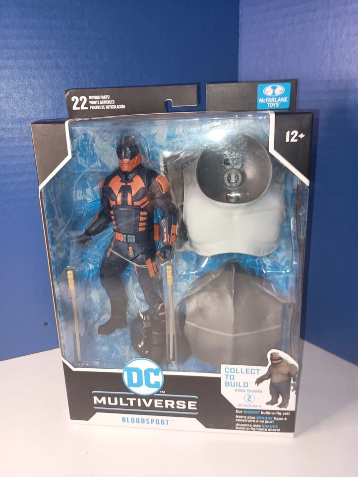 McFarlane DC Multiverse The Suicide Squad Juego Completo con King Shark BAF SELLADO Foto 4 de 4