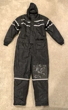 Vintage Nelson Rigg Motorcycle One Piece Arctic Thermal Lined Rain Suit Sz M